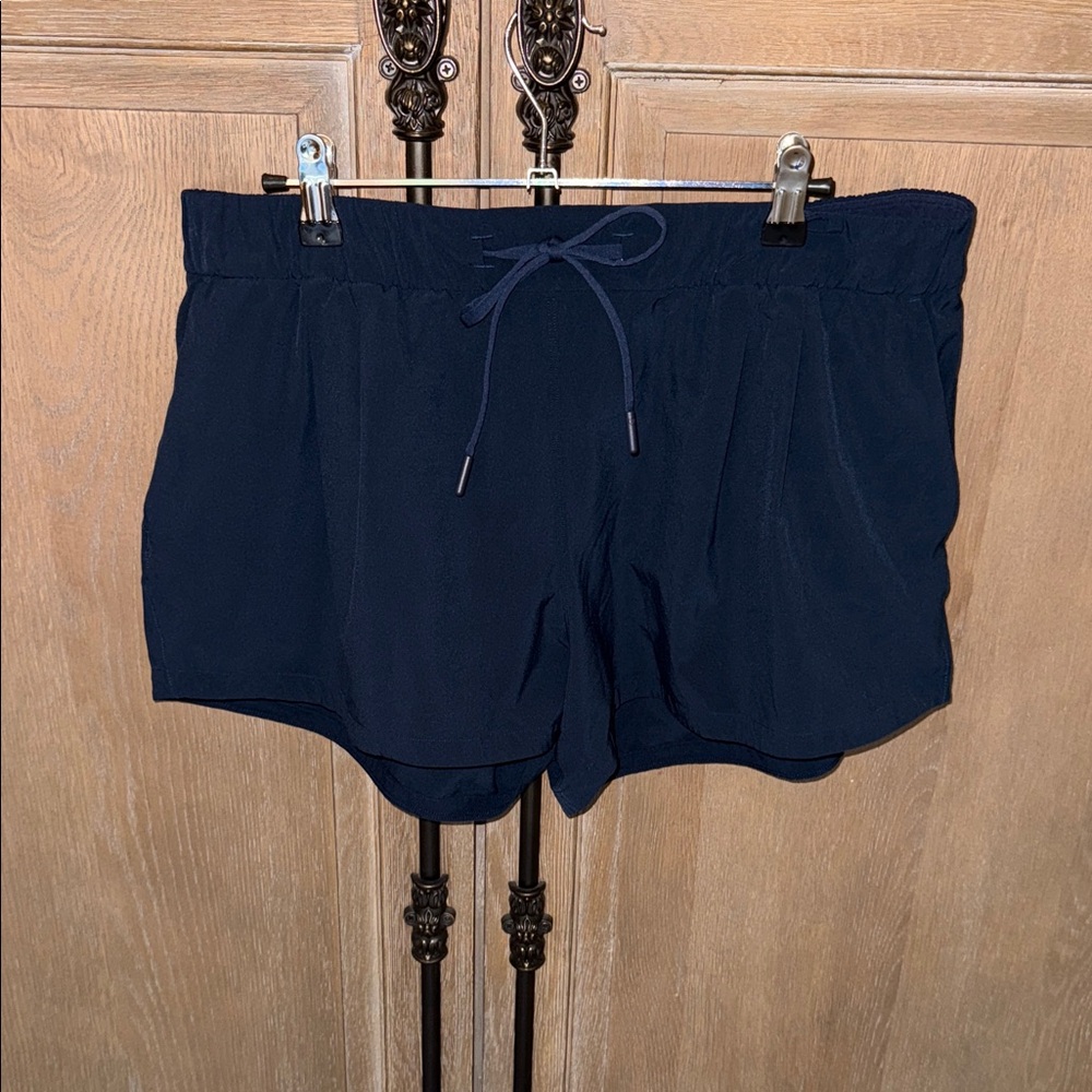 Lululemon Athletica Dark Blue Athletic Shorts